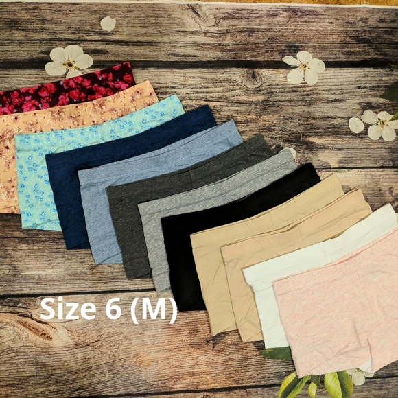 Maidenform Intimates & Sleepwear 6pk Maidenform Cotton Boyshort